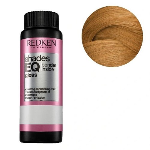 Краска-блеск без аммиака для тонирования и ухода - Redken Shades Eq Gloss Bonder Inside 07NB - Блондин натуральный коричневый блонд